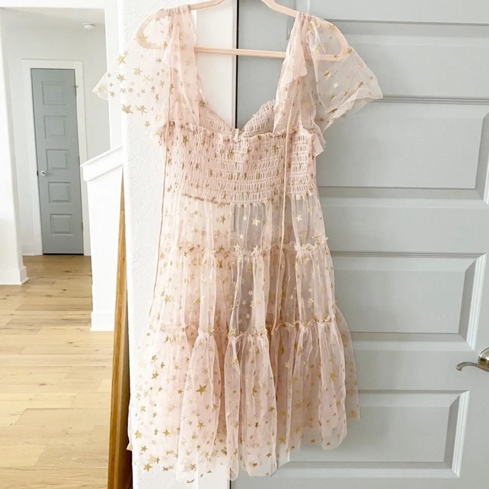 FREE PEOPLE | Starbright Sheer Dress - Picture 12 of 15